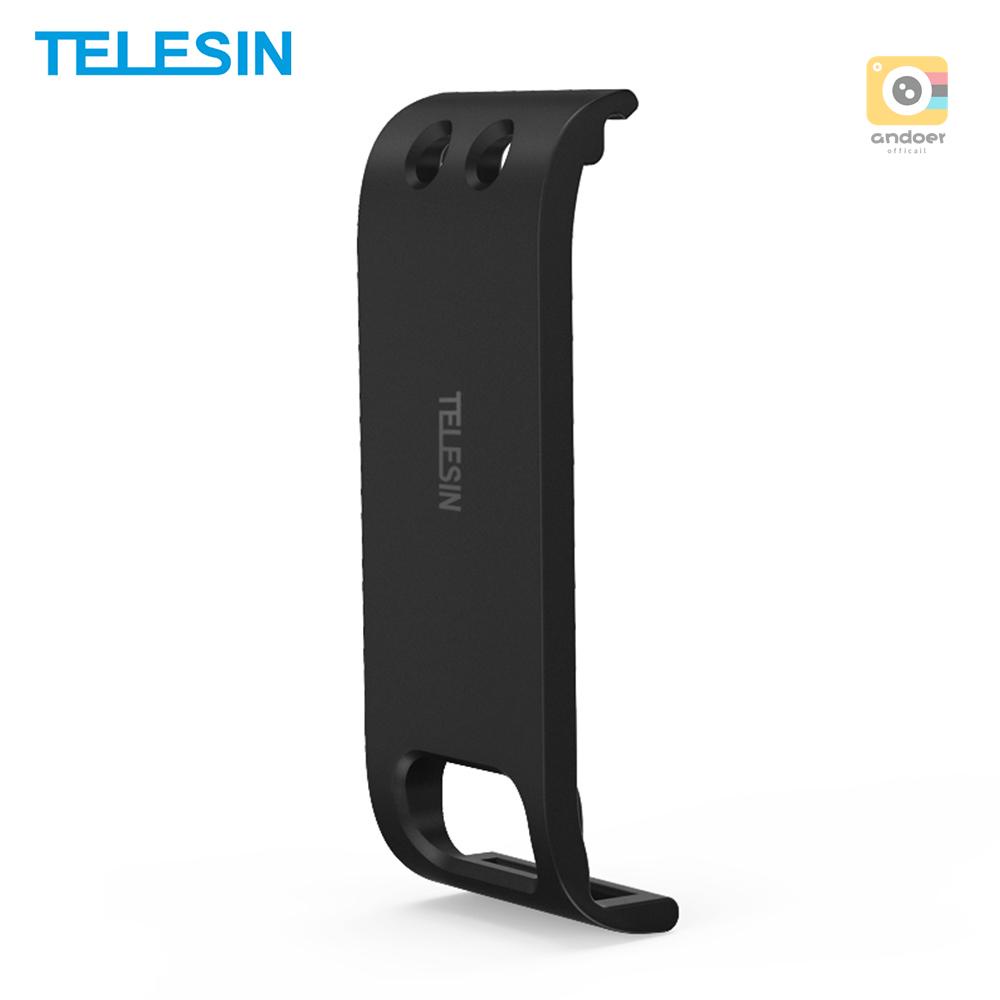 TELESIN Protective Battery Door Side Cover with Reserved TypeC Charging Port and Strap