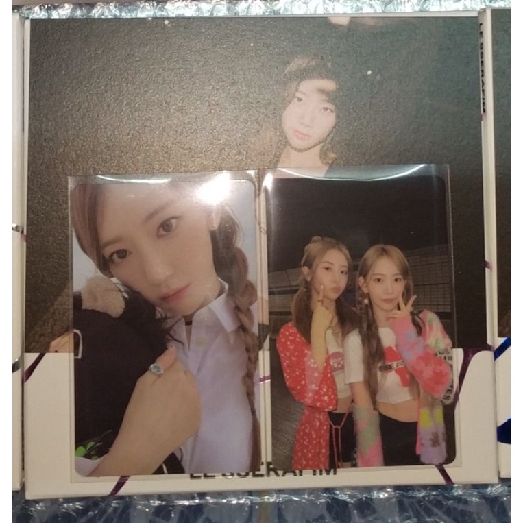 พร้อมส่ง อัลบั้มแกะ Lesserafim compact ver. ซากุระ อึนแช แชวอน | Shopee ...
