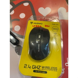 ส่งจากไทย Wireless Mouse  เมาส์ไร้สาย ไร้เสียงคลิ๊ก Nubwo Nmb010 เม้าส์ พร้อมส่ง