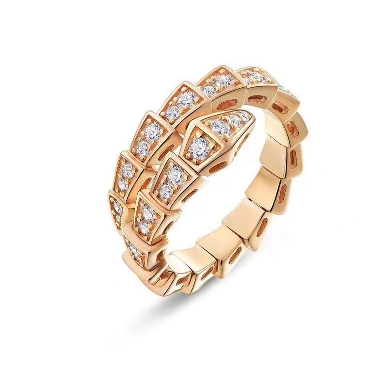 bvlgari-แหวนเงินแท้-925-ประดับเพชร-รูปกระดูกงู-แฟชั่นยอดนิยม-gp831