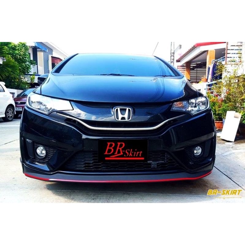 แยกขาย-สเกิร์ตหน้า-1-ชิ้น-honda-jazz-gk-2014-2016-mugen-r