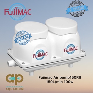 Fujimac Air pump 150RII   150ลิตร 100w ปั๊มลมเสียงเงียบ Fuji Mac