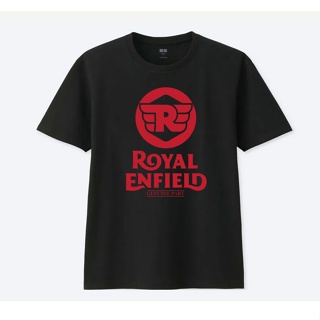 ROYAL ENFIELD 008 MOTORCYCLES T SHIRT เสื้อยืด คอกลม มอเตอร์ไซต์ รอยัลเอนฟิลด์ ผ้า COTTON 100% SIZE M - 3XL