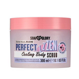 *SALE* Soap &amp; Glory โซพ แอนด์ กลอรี่ เพอร์เฟค เซน คูลลิ่ง บอดี้ สครับ 300มล. Exp:05/25