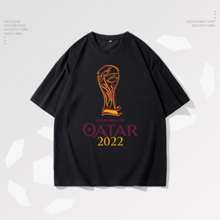 FIFA2022 World Cup Qatar Unisex Couple Set Tee Short-sleeved
