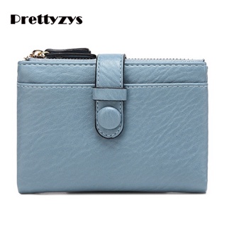 2022 Fashion Pu Leather Wallet Women Korean Short Womens Mini Wallet Version Card Holder Coin Purse