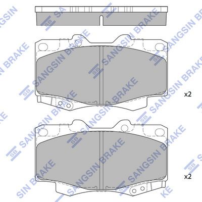 ผ้าดิสเบรคหน้า-toyota-vigo-4wd-4x4-prerunner-2wd-4x2-ยกสูง-2005-2015-fortuner-2004-2015-hi-q