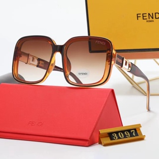 Fendi แว่นตากันแดด ไล่โทนสี แบรนด์อิตาลี แบรนด์หรู ออกแบบแฟชั่น คลาสสิก ผู้ชาย ผู้หญิง วินเทจ ออกแบบแบรนด์ แว่นตากันแดด