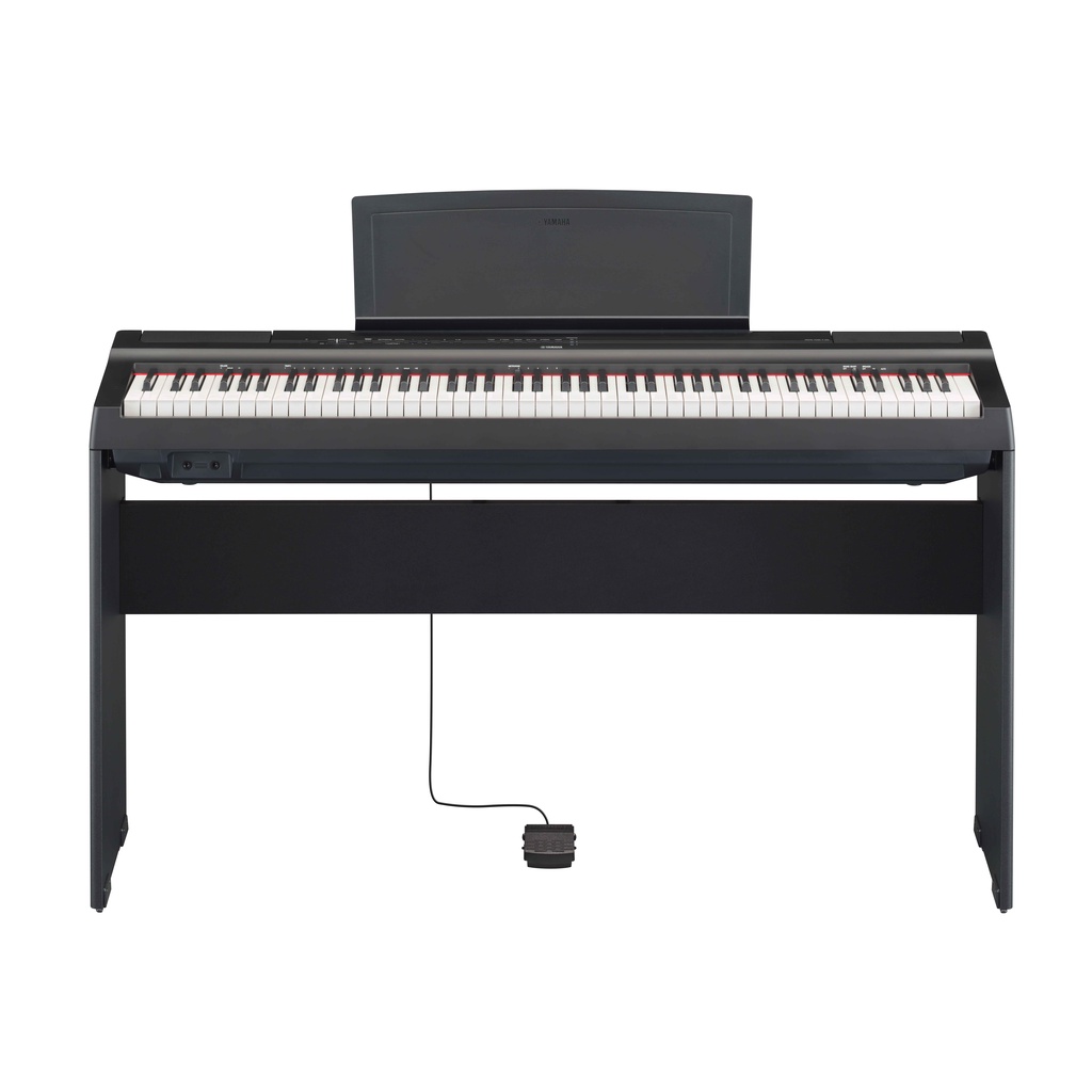 yamaha-p-125a-digital-piano-เปียโนไฟฟ้ายามาฮ่า-88-คีย์-พร้อมขาตั้ง-เก้าอี้-pedal-อแด็ปเตอร์