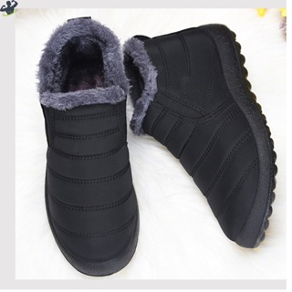 รองเท้าบูทหิมะ กันน้ํา กันลื่น ให้ความอบอุ่น เหมาะกับของขวัญฤดูหนาว สําหรับผู้หญิง