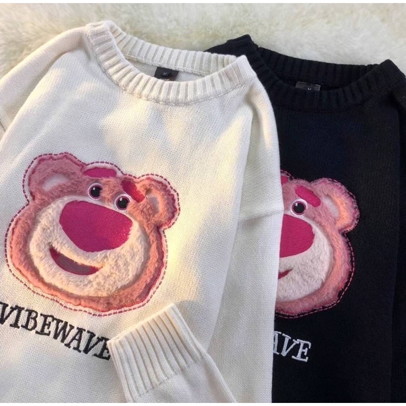 เสื้อสเวตเตอร์ไหมพรม-lotso-สุดคิ้วงานผ้่ไหมพรมอย่างดี-กันหนาวดีสุดๆ