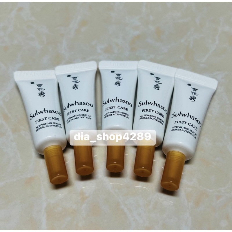 sulwhasoo-first-care-serum-4ml-ของแท้-ฉลากไทยจากเคาเตอร์-ปกติ-120-บ-sale-55-บ