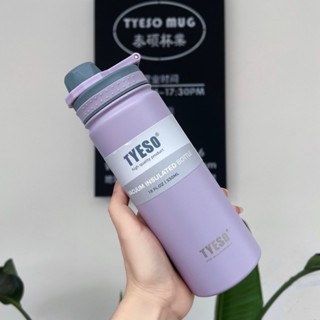 [พร้อมส่ง] Tyeso กระติกน้ําร้อนสเตนเลส 304 ความจุขนาดใหญ่ แบบพกพา สร้างสรรค์ สําหรับผู้ชาย และผู้หญิง EWKM