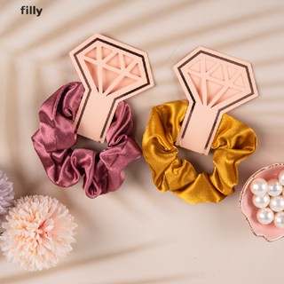 [FILLY] ของที่ระลึกเจ้าสาว ของขวัญเพื่อนเจ้าสาว ผม Scrunchies Team Bride To Be Haircircle ของชําร่วยงานแต่งงาน DFG