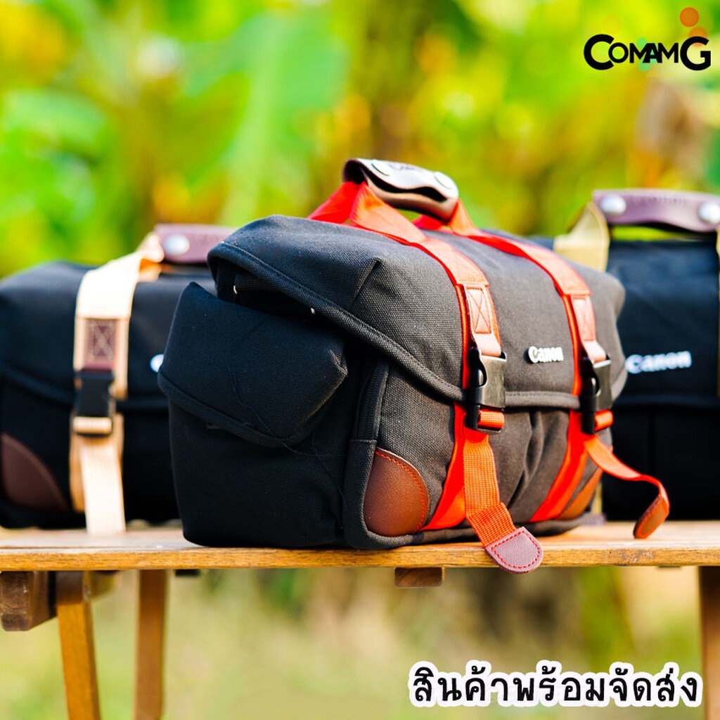 กระเป๋ากล้องดิจิตอล-camera-bag-กระเป๋ากล้องmirrorless-ผ้าแคนวาส