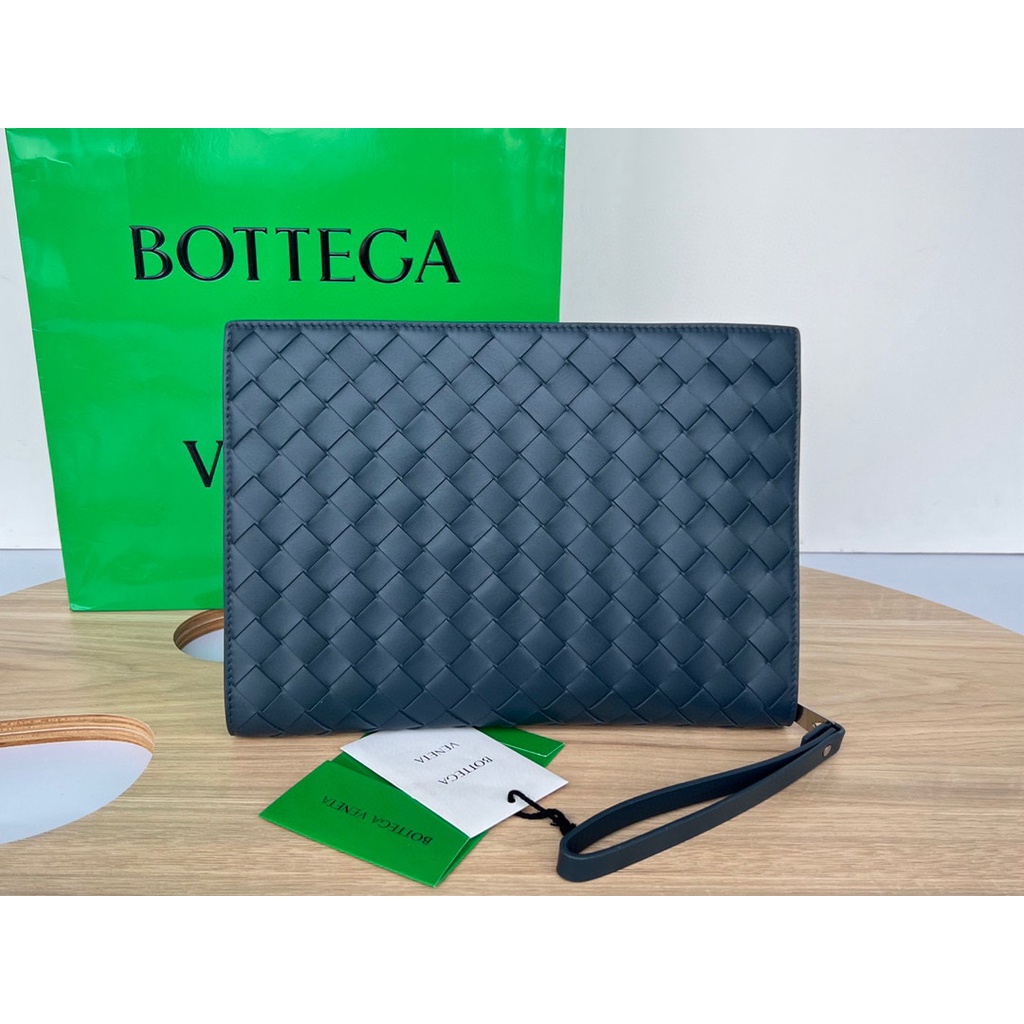 พรี-ราคา10500-bottega-veneta-693675-หนังวัว-กระเป๋า-บัตร-คลัทช์กระเป๋าแฟชั่น