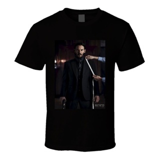 Tee เสื้อแฟชั่นผญ2022 อื่นๆ John Wick บทที่ 2 ลัทธิภาพยนตร์แอ็คชั่นเสื้อยืดวันเกิดของขวัญสีดํา bLn