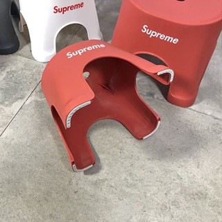 Supreme ม้านั่งพลาสติก กันลื่น แบบพกพา ขนาดเล็ก สําหรับผู้ใหญ่ และเด็ก ใช้ในครัวเรือน