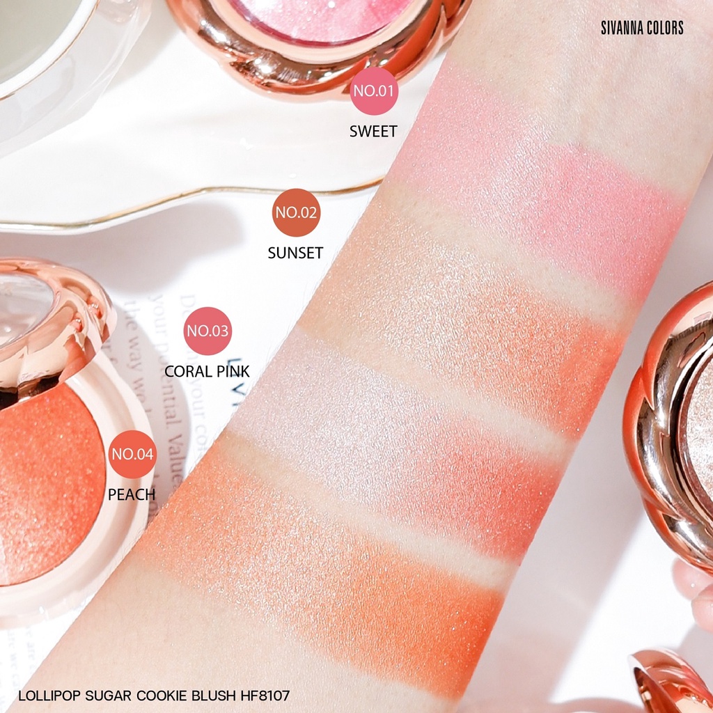 sivanna-lollipop-sugar-cookie-blush-hf8107-ซิวานน่า-ลอลลี่ป๊อป-ชูก้าร์-คุกกี้-บลัช-ปัดแก้ม-x-1-ชิ้น-alyst