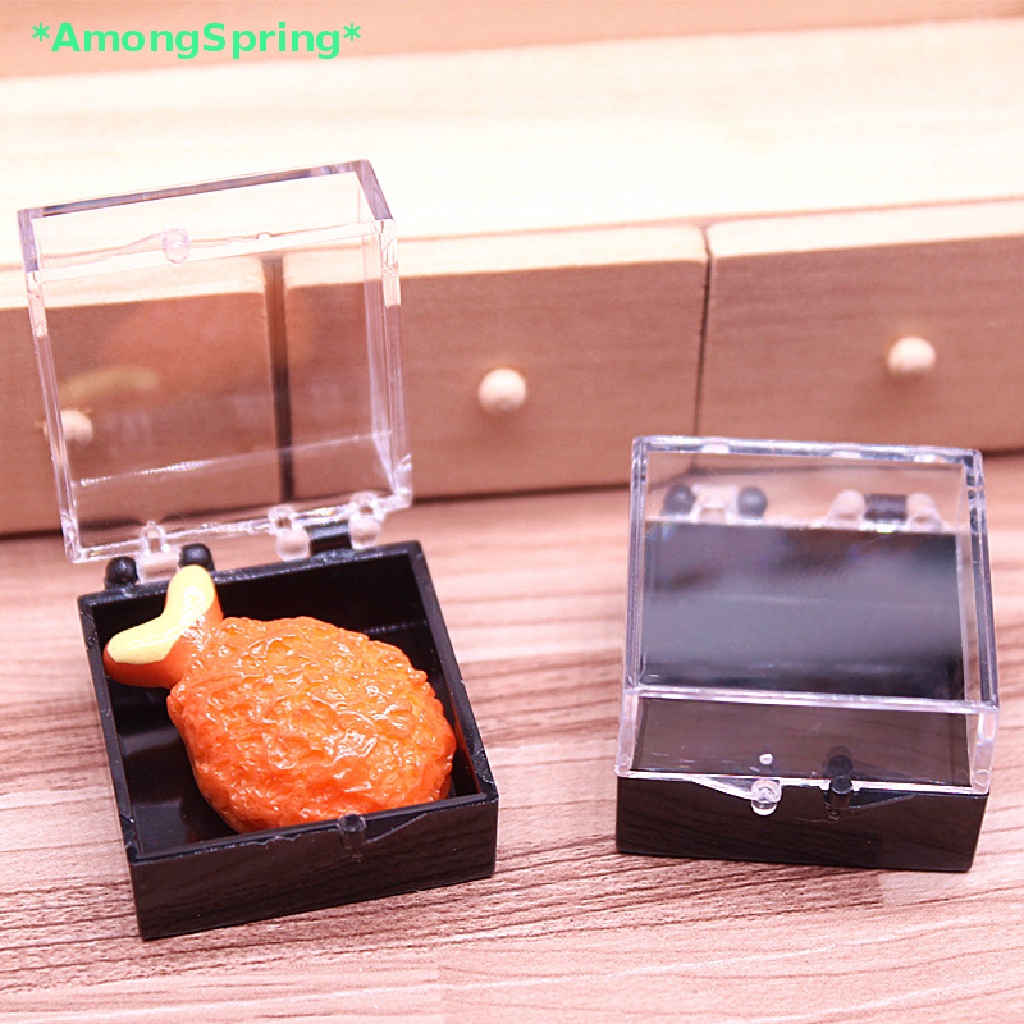 amongspring-gt-โมเดลกล่องขนมเค้ก-ขนมหวานจิ๋ว-สําหรับตกแต่งบ้านตุ๊กตา-2-ชิ้น