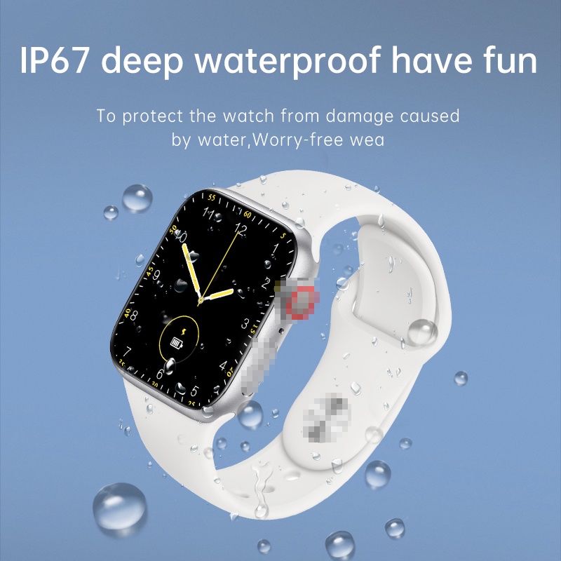 ภาพหน้าปกสินค้าX8 MAX นาฬิกาข้อมือสมาร์ทวอทช์ เชื่อมต่อบลูทูธ วัดอัตราการเต้นหัวใจ S7 จากร้าน szkeywords.th บน Shopee