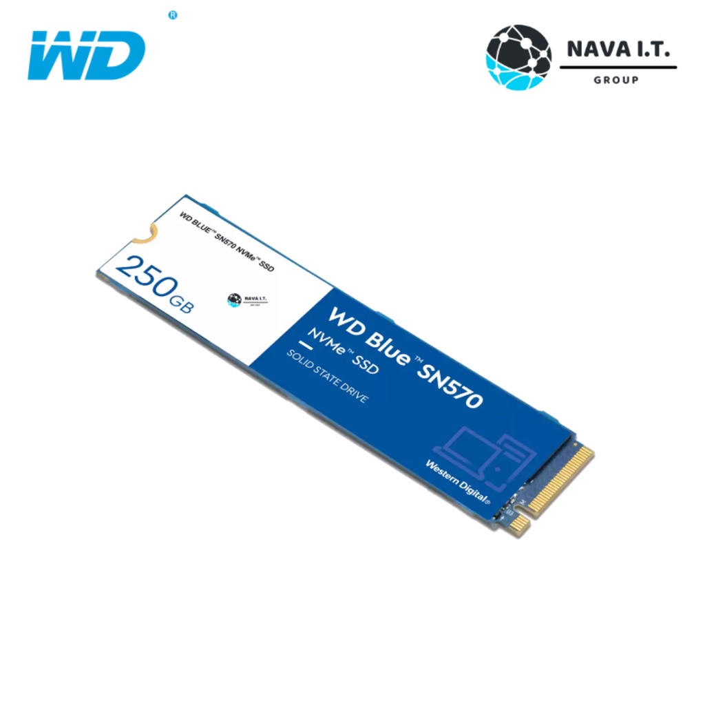 ภาพสินค้า️กรุงเทพฯด่วน1ชั่วโมง ️ 250GB 500GB 1TB SSD (เอสเอสดี) WD BLUE SN570 NVMe M.2 2280 ประกัน 5 ปี จากร้าน nava.it บน Shopee ภาพที่ 3