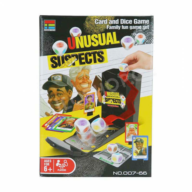 เกม-ลูกเต๋าจับโจร-unusual-suspects-บอร์ดเกมเด็ก