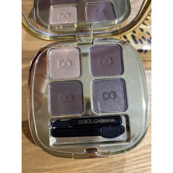 🌸พร้อมส่ง ทาเปลือกตา Dolce&Gabbana Felineyes Intense Eyeshadow Quad 2