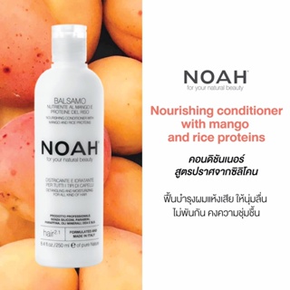 [SET BEST SELLER ] Noah shampoo with argan oil 250ml + Noah conditioner with mango 250ml