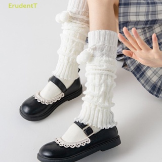[ErudentT] ถุงเท้าผ้าถัก ให้ความอบอุ่น สไตล์ญี่ปุ่น โลลิต้า [ใหม่]