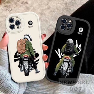 เคสโทรศัพท์มือถือ แบบนิ่ม ลายการ์ตูน สีดํา สําหรับ OPPO A15 A15S A35 A16 A16S A94 A95 A74 A54 A3S A5S A7 A12 A12e A5 2020 A9 2020 F1S A36 A76 A96 A57 A52 A92 A31 A53 A55 Reno 4 5 6 7 ฝาครอบ