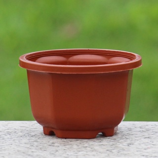 【AG】Flower Pot Eco-friendly Drainage Hole Plastic Modern Hanging Flower Pot for Outdoor