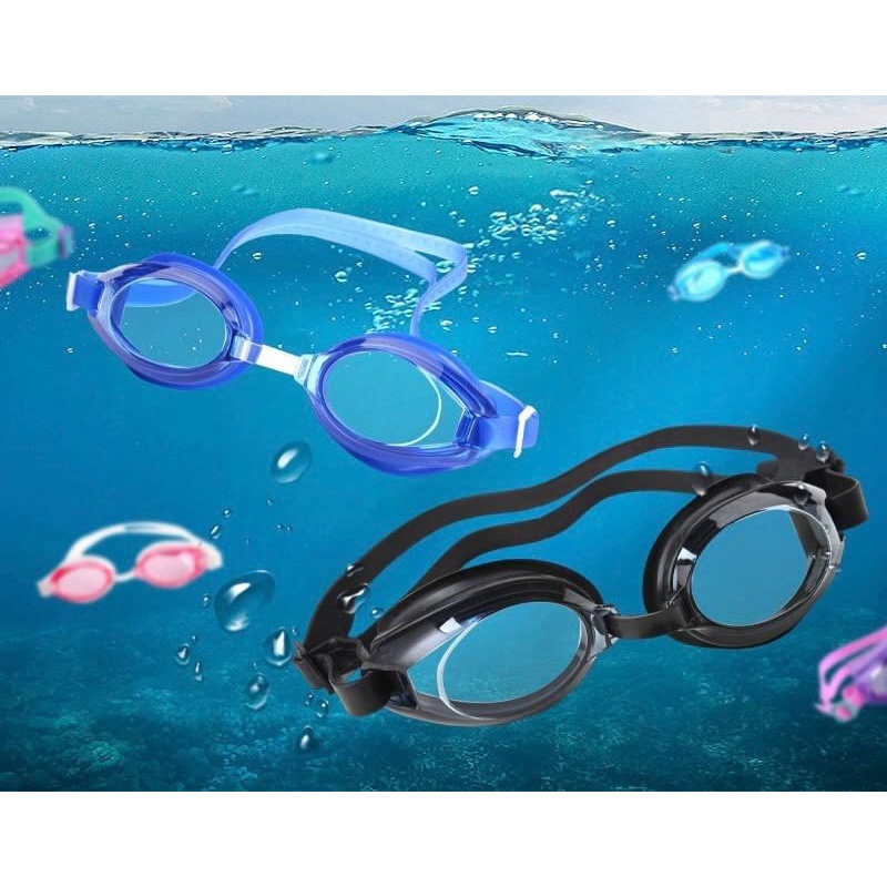 แว่นตาว่ายน้ำ-แว่นตา-แว่นดำน้ำ-แว่นว่ายน้ำ-กีฬาว่ายน้ำ-swimming-goggles-5สี-พร้อมกล่องใส่แว่น