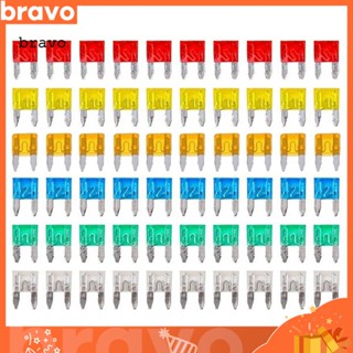 [Br] ชุดฟิวส์ใบมีด ขนาดเล็ก 5A 10A 15A 20A 25A 30A สําหรับรถยนต์ รถบรรทุก 60 ชิ้น