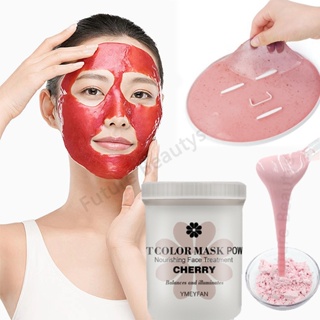 Natural Soft Hydro Jelly Mask Powder Set Peel Off Rubber Facial Mask Jar SPA Whitening Rose Collagen Hyaluronic Acid Ski