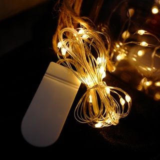 ขายดี สายไฟหิ่งห้อย LED ใช้แบตเตอรี่ ขนาดเล็ก กันน้ํา สําหรับตกแต่งปาร์ตี้คริสต์มาส งานแต่งงาน