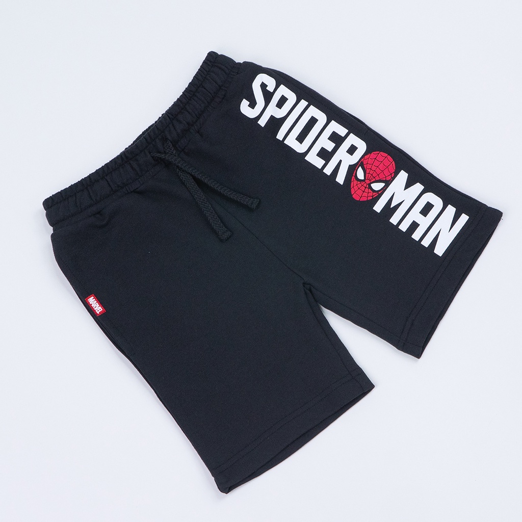 marvel-boy-spider-man-shorts-กางเกงขาสั้นเด็กสไปรเดอร์แมน-เด็ก1-9ปี-สินค้าลิขสิทธ์แท้100-characters-studio