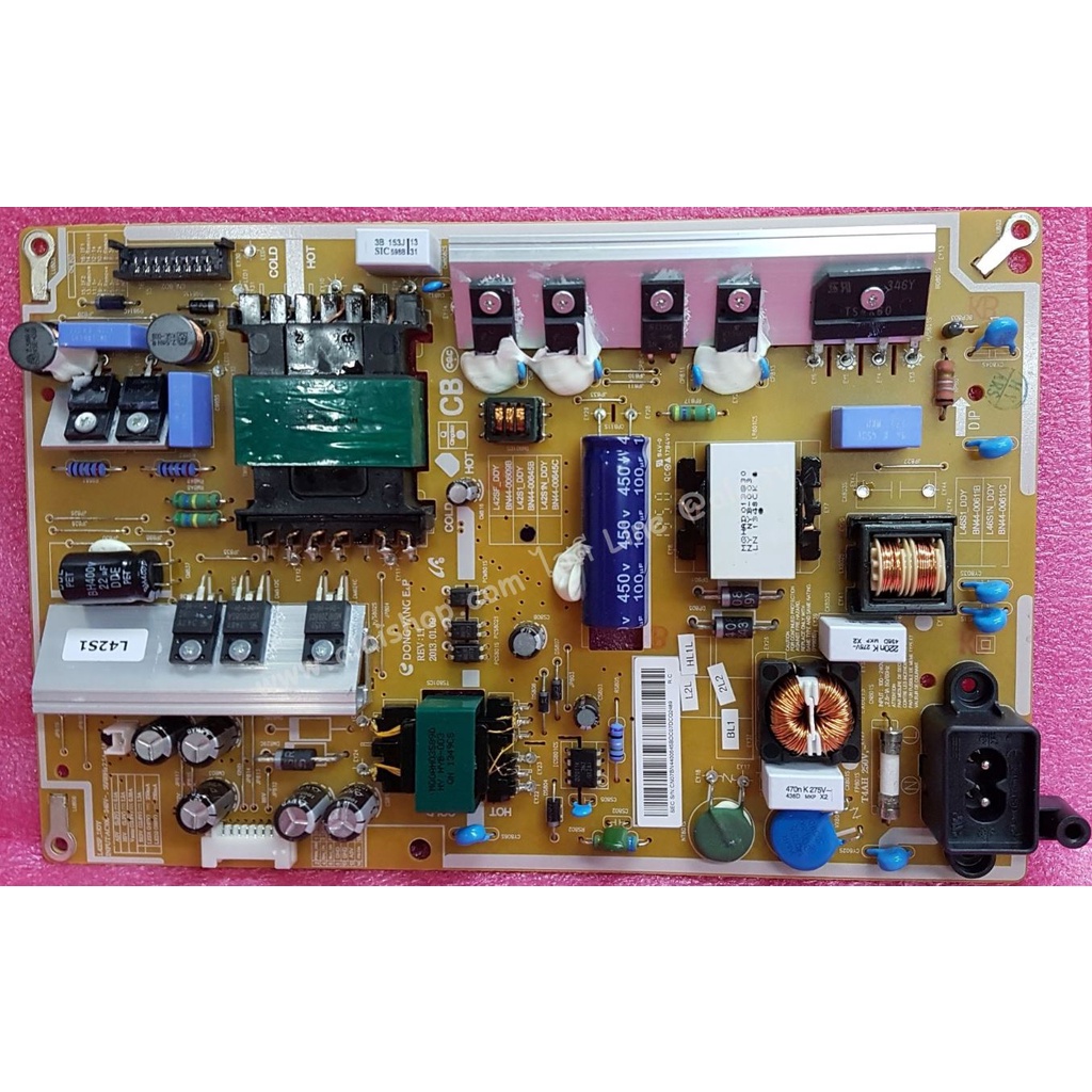 พาวเวอร์ซัพพลาย-ทีวี-ซัมซุง-power-supply-tv-samsung-อะไหล่ของแท้-ถอด-hg46ab690qw-ua46f5500ar-hg40ab690qw-ua40f5500ar