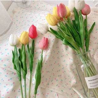 ช่อดอกทิวลิปประดิษฐ์ หลายสี 5 ชิ้น สําหรับตกแต่งบ้าน ปาร์ตี้ เทศกาล วันเกิด