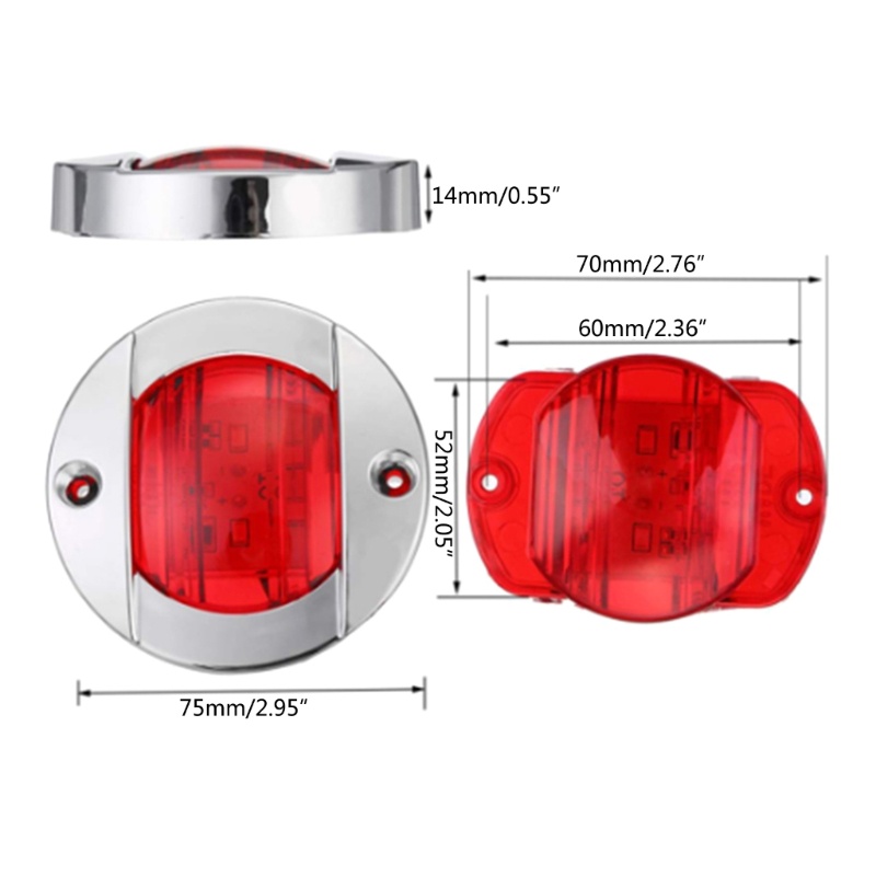 edb-ไฟนําทาง-led-12v-สีแดง-สีเขียว-สําหรับเรือใบ