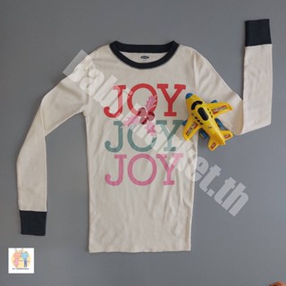 เสื้อยิดเด็ก Unisex แขนยาว ลาย Joy แบรนด์ Old Navy ของใหม่