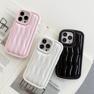 เคสโทรศัพท์มือถือหนัง ลายหยัก สําหรับ iPhone 11 14 13 12 11