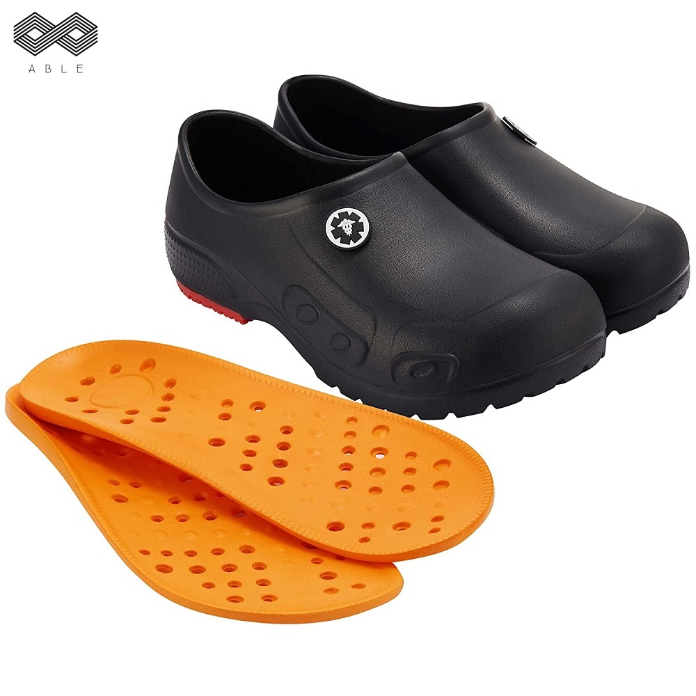 ภาพหน้าปกสินค้าABLE Unisex-Adult Men's and Women's Waterproof Multipurpose Clogs, Slip Resistant Work Shoes จากร้าน goodbuy.inc.th บน Shopee