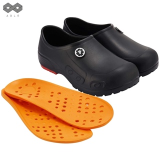 ภาพขนาดย่อของภาพหน้าปกสินค้าABLE Unisex-Adult Men's and Women's Waterproof Multipurpose Clogs, Slip Resistant Work Shoes จากร้าน goodbuy.inc.th บน Shopee