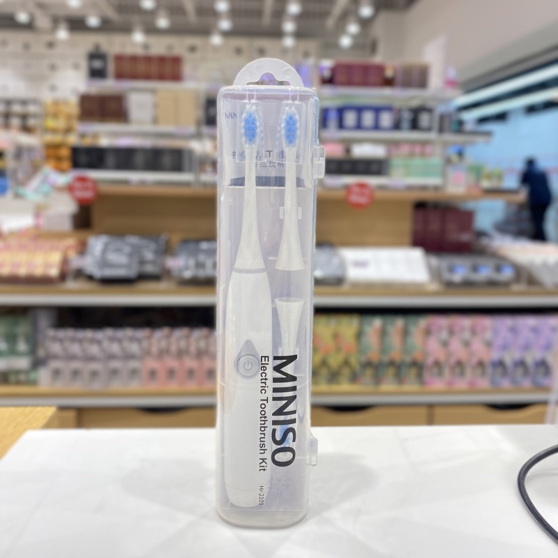 Miniso แปรงสีฟันไฟฟ้า Multicolor Electric Toothbrush Kit Shopee Thailand