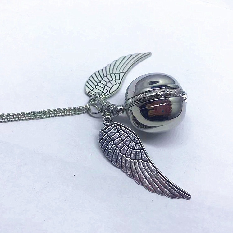 มาใหม่-พร้อมส่ง-สร้อยคอนาฬิกาพ็อกเก็ต-จี้-harry-potter-snitch-สไตล์สตีมพังก์