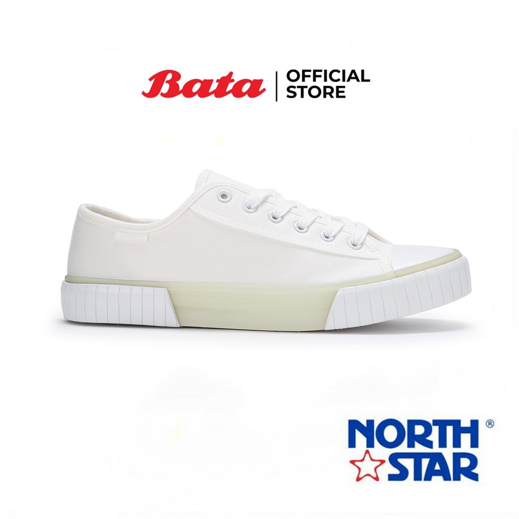 bata-บาจา-online-exclusive-ยี่ห้อ-north-star-รองเท้าผ้าใบ-รองเท้าลำลอง-แบบผูกเชือก-ผ้าใบแฟชั่น-sneakers-ใส่สบาย-สำหรับผู้ชาย-รุ่น-akito-สีขาว-8201043