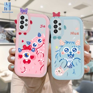 เคสโทรศัพท์มือถือแบบนิ่ม TPU ลายการ์ตูนยูนิคอร์น มอนสเตอร์น่ารัก สําหรับ Samsung Case A13 A23 A32 A52 A12 A03 A51 A22 M22 M32 A04S M23 F23 A03S A50 A02S A20 A50S A30S A52S A30 M12 เคส