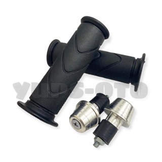 Hitam HONDA HANDGRIP แฮนด์บาร์ สีเงิน และสีเงิน สีดํา สําหรับรถจักรยานยนต์ HONDA GRIP HONDA SET+JALU MATIC SILVER UNIVERSAL PNP