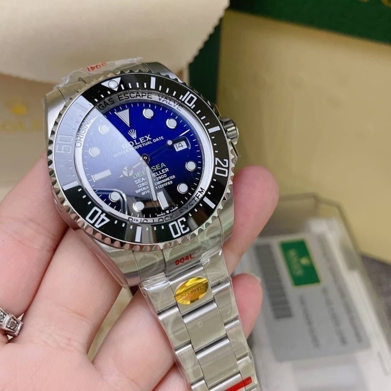 นาฬิกา-rolex-deepsea-swiss-1-1-งานสวย-เหมือนแท้-เน้นใส่สลับแท้ครับ